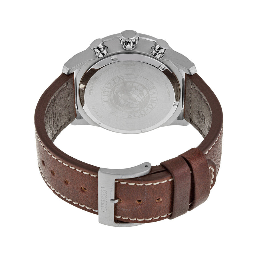 Citizen Avion Eco-Drive Chronograph Black Dial Men's Watch CA4210-24E - Dawson Watches #3