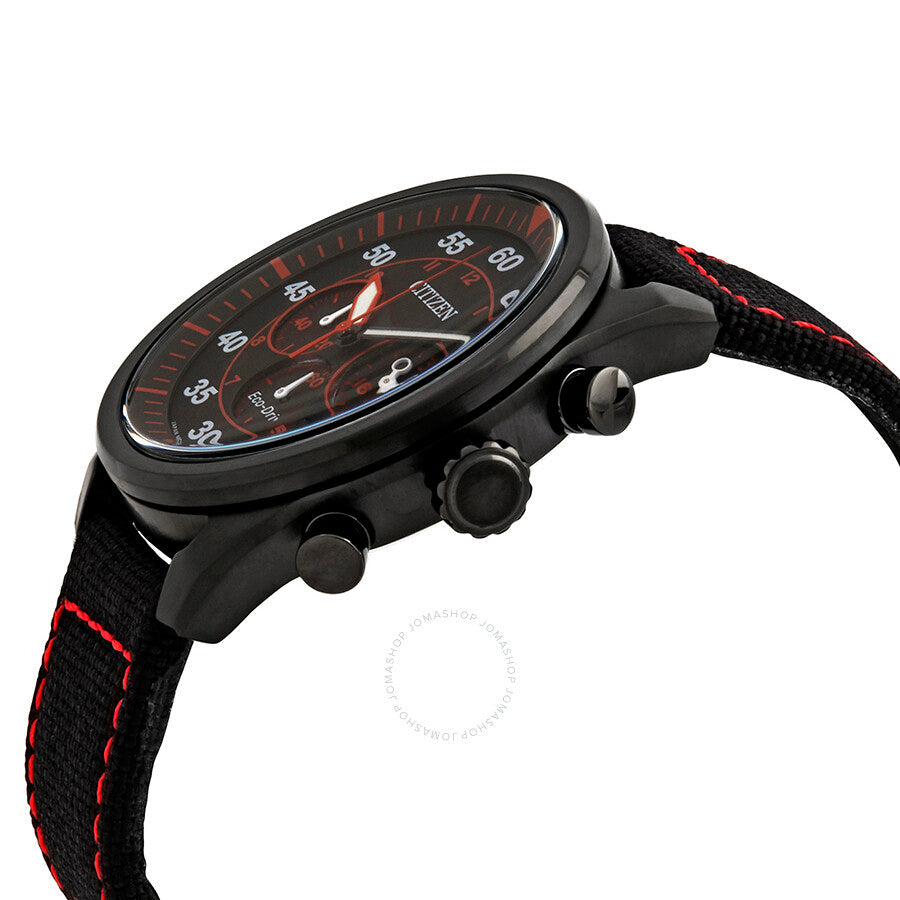 Citizen Avion Chronograph Quartz Black Dial Men's Watch CA4215-12E - Dawson Watches #2