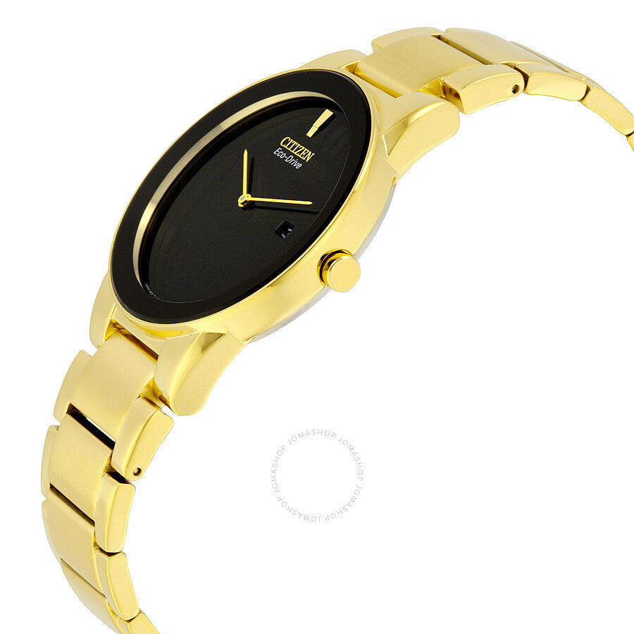 Citizen Axiom Black Dial Gold-tone Men's Watch AU1062-56E - Dawson Watches #2