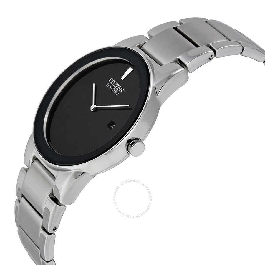 Citizen Axiom Eco-Drive Black Dial Men's Watch AU1060-51E - Dawson Watches #2