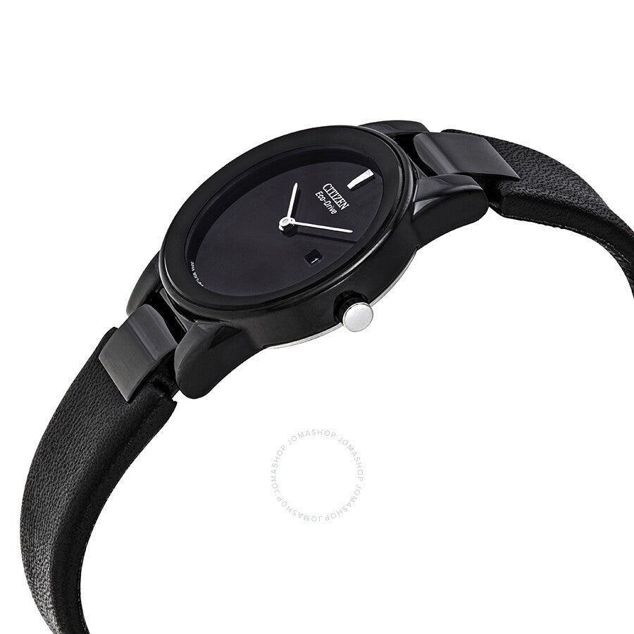 Citizen Axiom Black Dial Quartz Ladies Watch GA1055-06E - Dawson Watches #2
