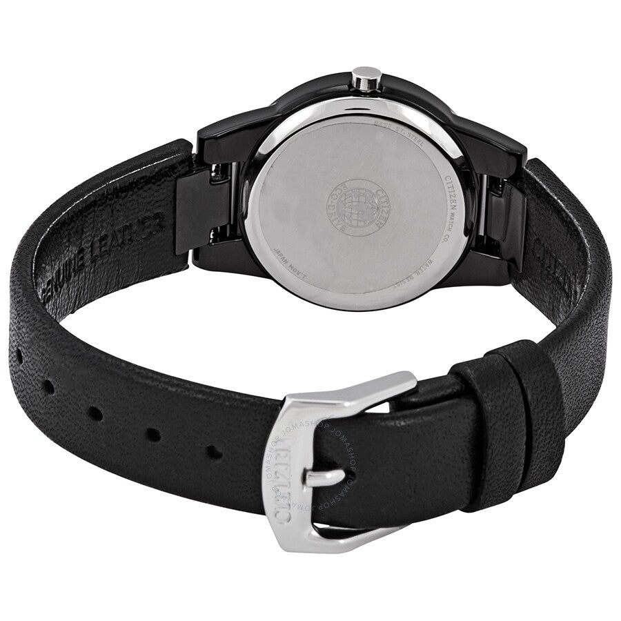 Citizen Axiom Black Dial Quartz Ladies Watch GA1055-06E - Dawson Watches #3