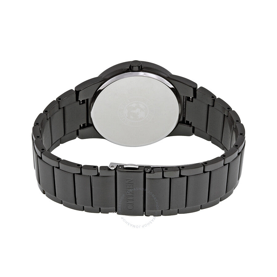 Citizen Axiom Eco Drive Black Dial Black Ion-plated Men's Watch AU1065-58E - Dawson Watches #3