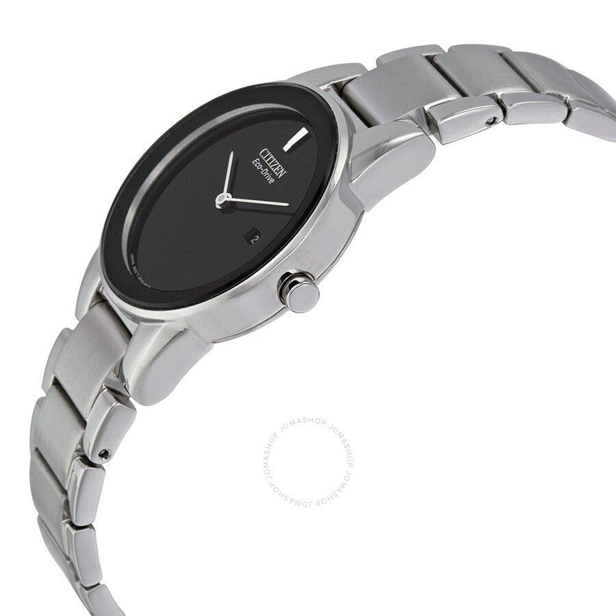 Citizen Axiom Eco Drive Black Dial Ladies Watch GA1050-51E - Dawson Watches #2