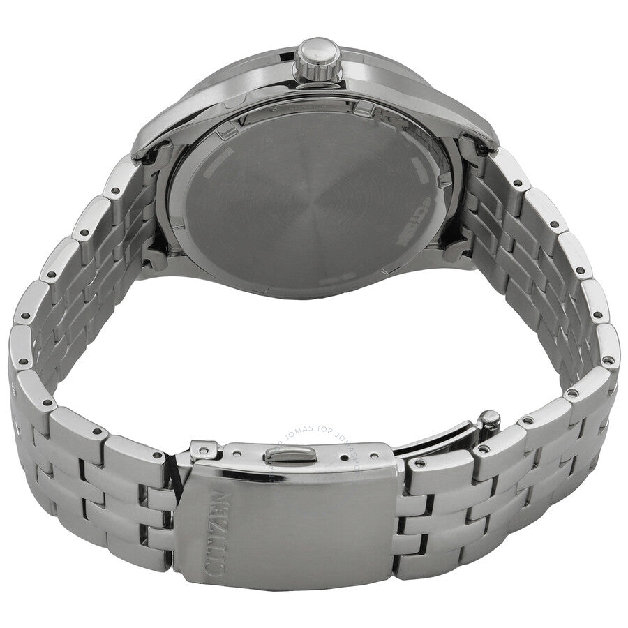 Citizen Black Dial Eco-Drive Men's Stainless Steel Watch BM7560-59E - Dawson Watches #3