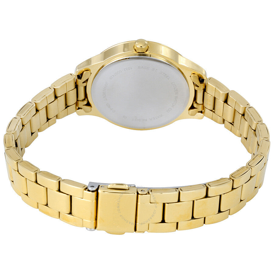 Citizen Black Dial Gold-tone Ladies Watch EL3088-59E - Dawson Watches #3