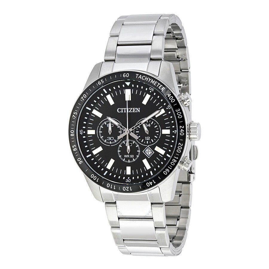 Citizen Chronograph Black Dial Men's Watch AN8071-51E - Dawson Watches
