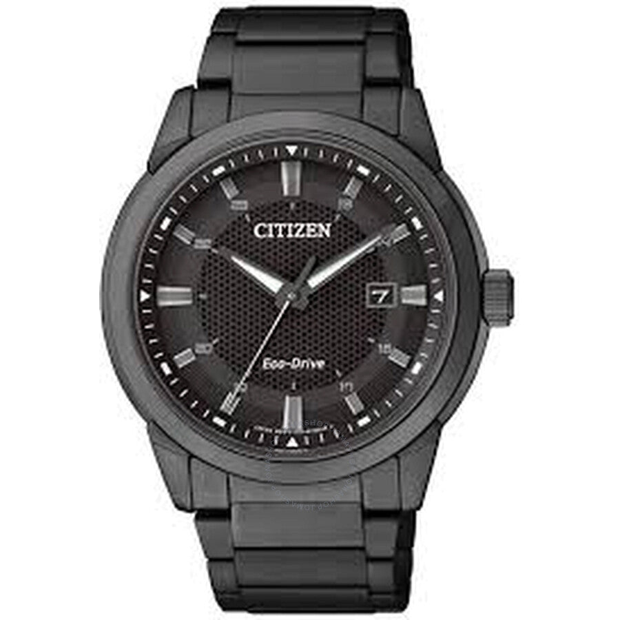 Citizen Black Dial Black Ion-plated Men's Watch BM7145-51E - Dawson Watches