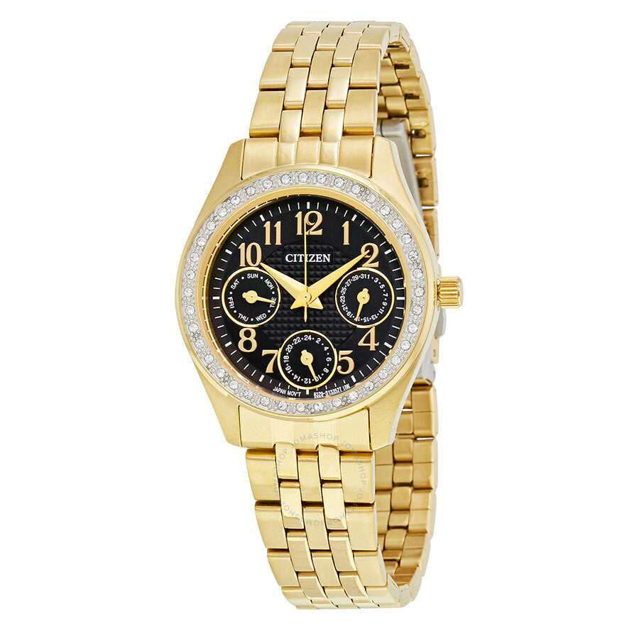 Citizen Black Dial Multi-Function Ladies Watch ED8132-55E - Dawson Watches