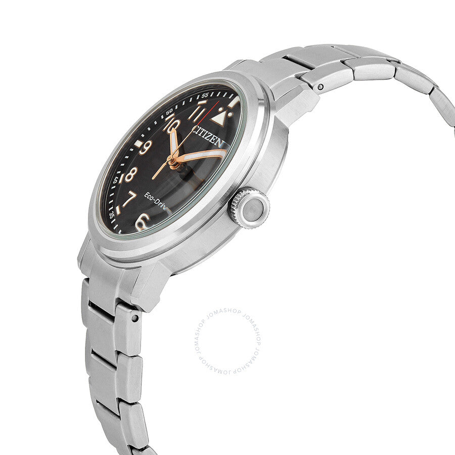 Citizen Black Dial Stainless Steel Men's Watch AW1620-81E - Dawson Watches #2