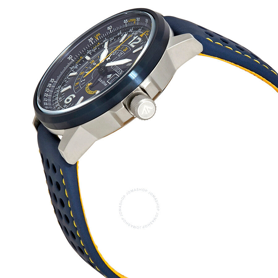 Citizen Blue Angels Promaster Nighthawk Eco-Drive Blue Dial Men's Watch BJ7007-02L - Dawson Watches #2