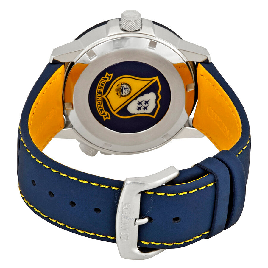 Citizen Blue Angels Promaster Nighthawk Eco-Drive Blue Dial Men's Watch BJ7007-02L - Dawson Watches #3