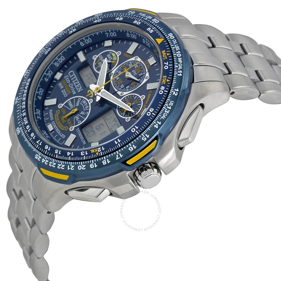 Citizen Blue Angels Skyhawk A-T Men's Titanium Watch JY0050-55L - Dawson Watches #2