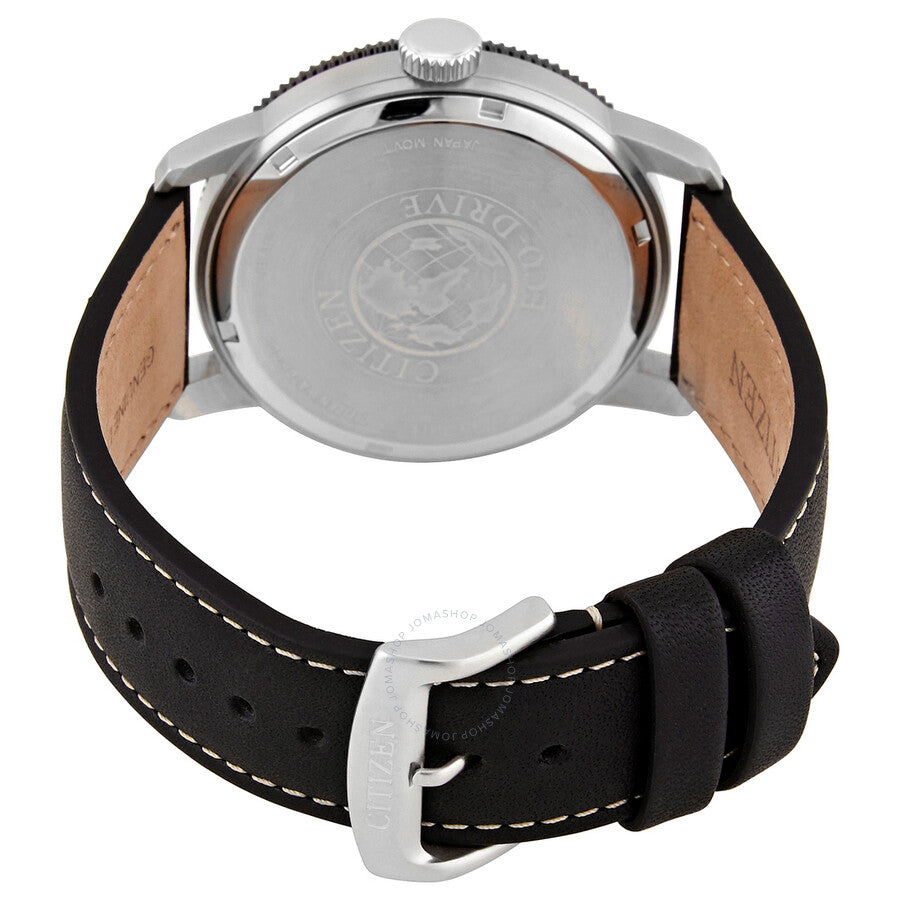 Citizen Blue Dial Black Leather Men's Watch AW0077-19L - Dawson Watches #3