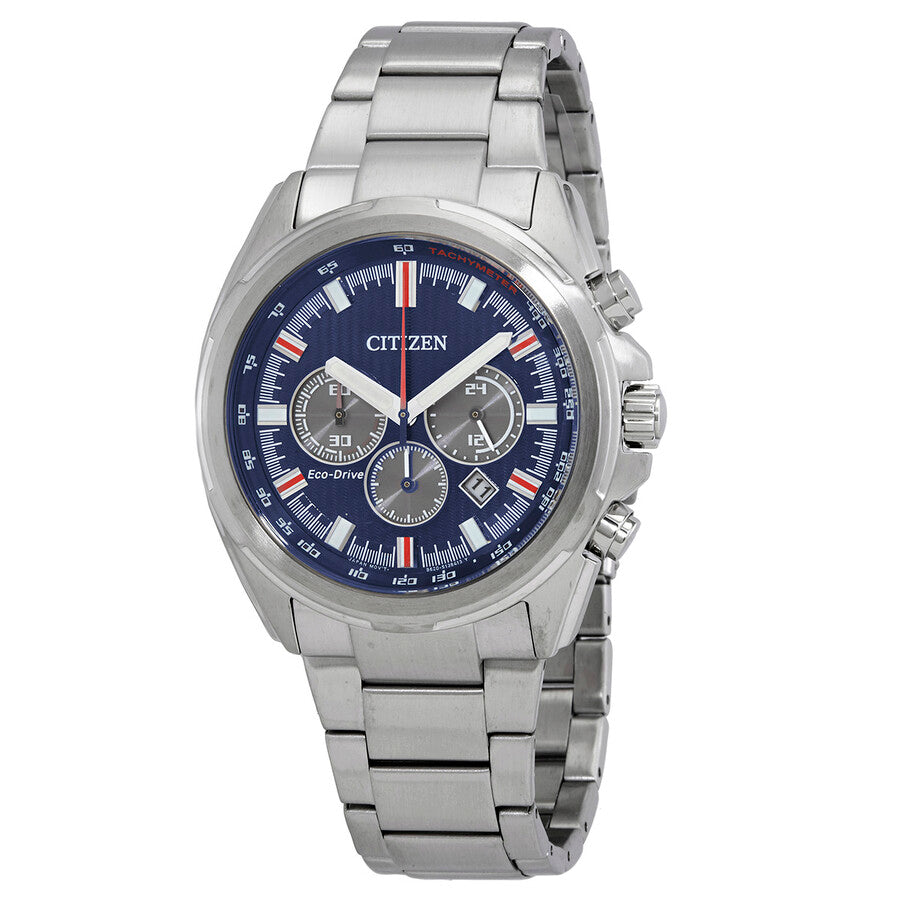 Citizen Blue Dial Men's Chronograph Eco-Drive Watch CA4220-55L - Dawson Watches