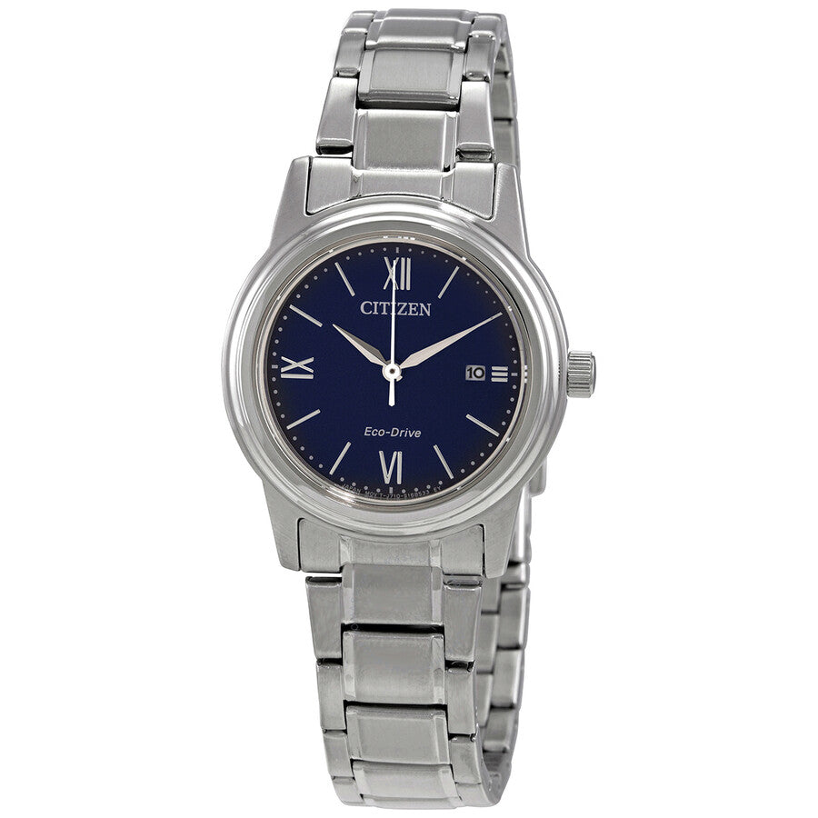 Citizen Blue Dial Stainless Steel Ladies Watch FE1220-89L - Dawson Watches