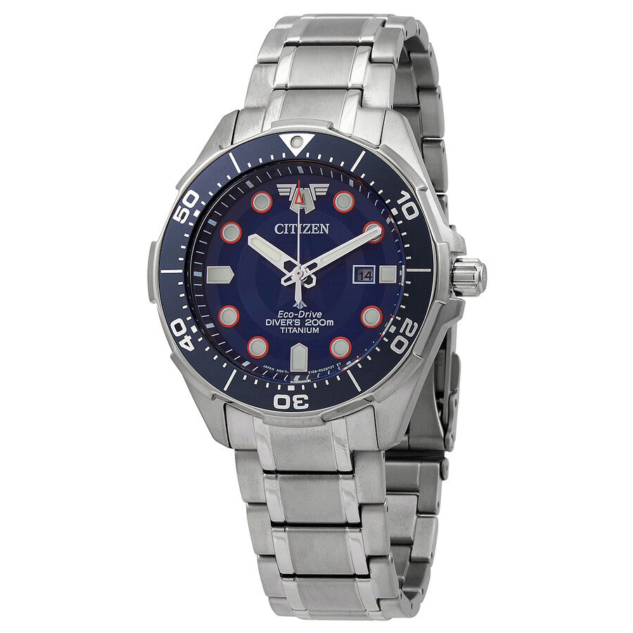 Citizen Blue Dial Titanium Men's Watch BN0208-54W - Dawson Watches