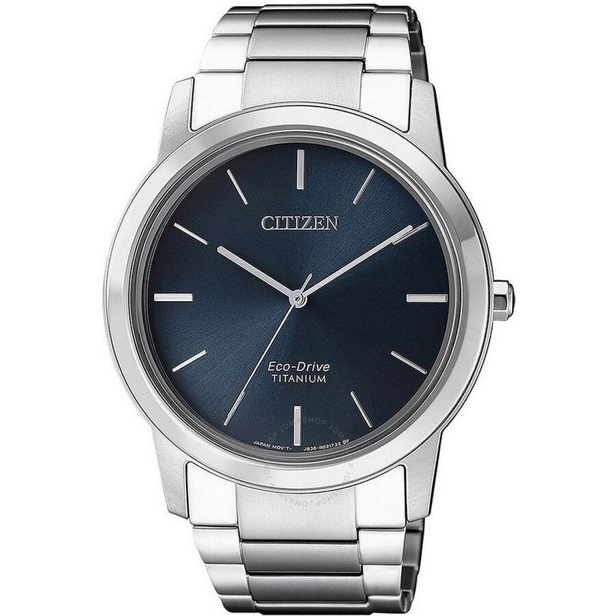 Citizen Blue Dial Titanium Men's Watch AW2020-82L - Dawson Watches