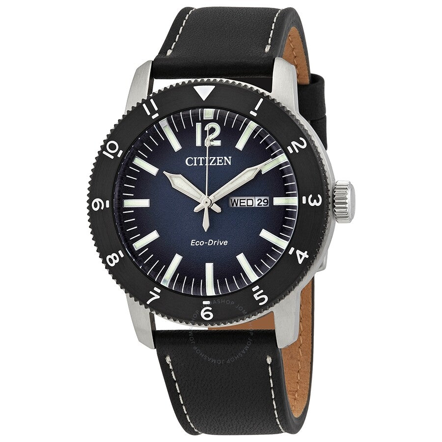 Citizen Brycen Eco-Drive Blue Dial Men's Watch AW0078-08L - Dawson Watches