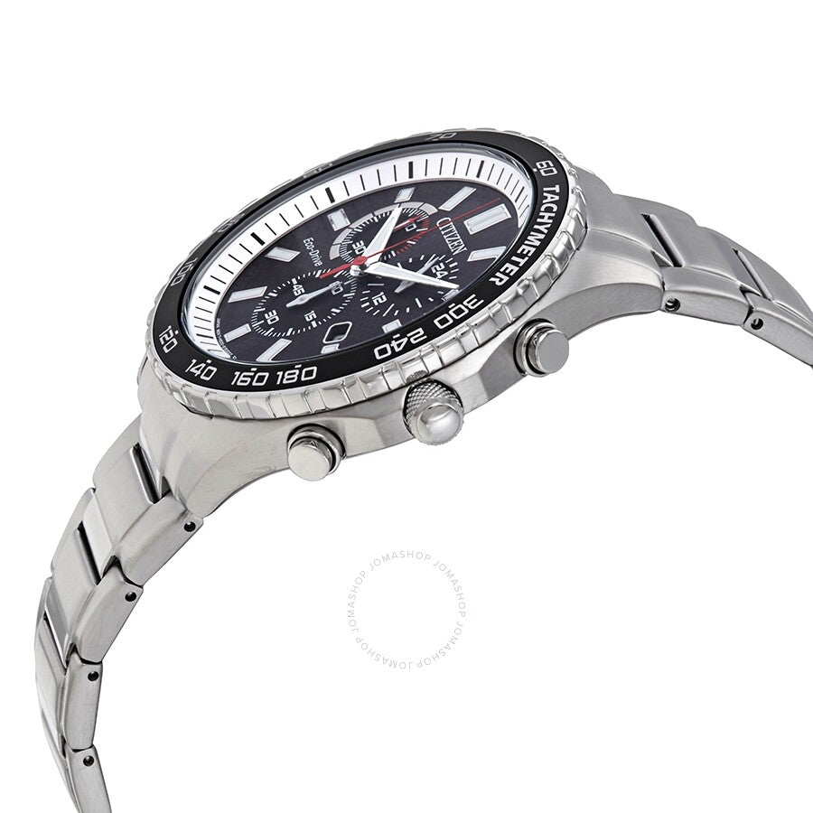 Citizen Brycen Chronograph Black Dial Men's Watch AT2380-51E - Dawson Watches #2