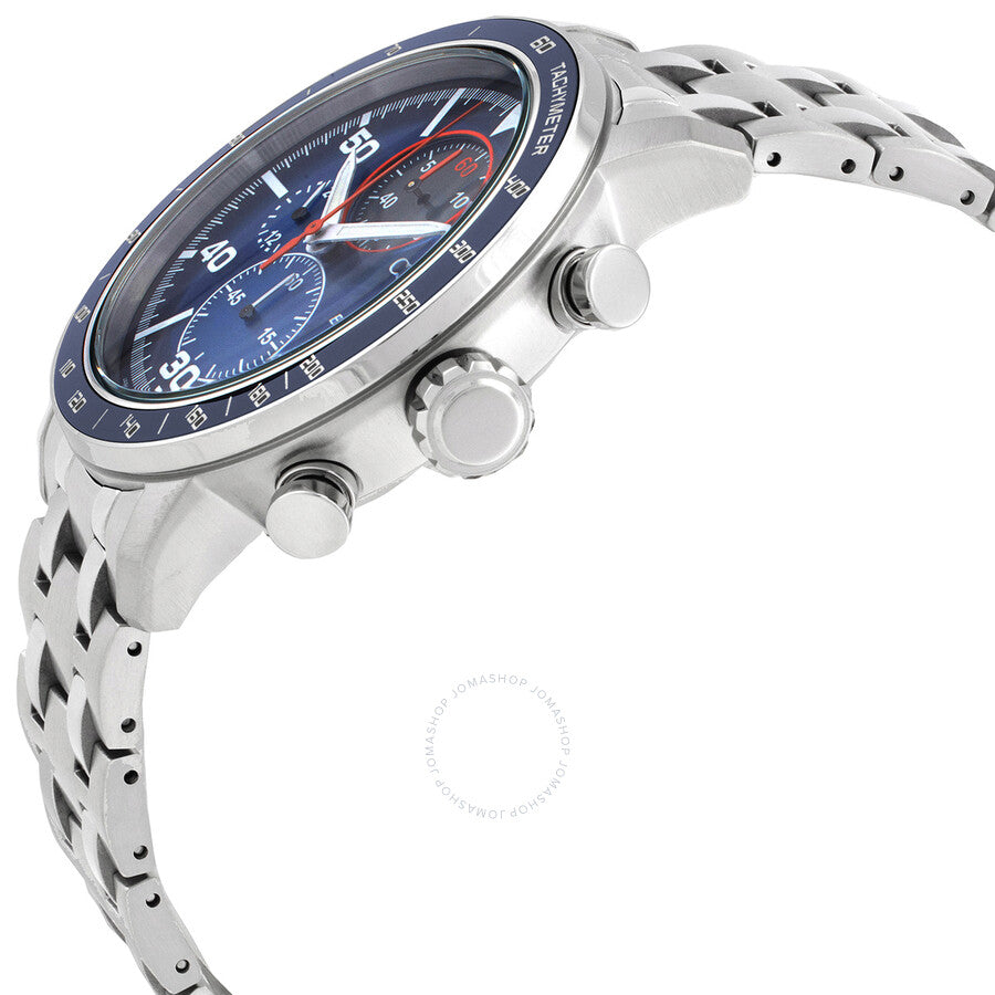 Citizen Brycen Chronograph Eco-Drive Blue Dial Men's Watch CA0850-59L - Dawson Watches #2