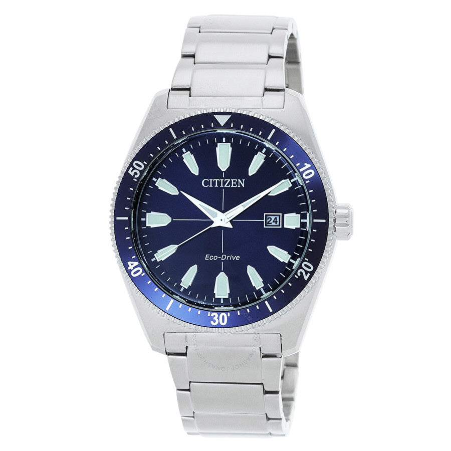 Citizen Brycen Eco-Drive Blue Dial Men's Watch AW1591-79L - Dawson Watches