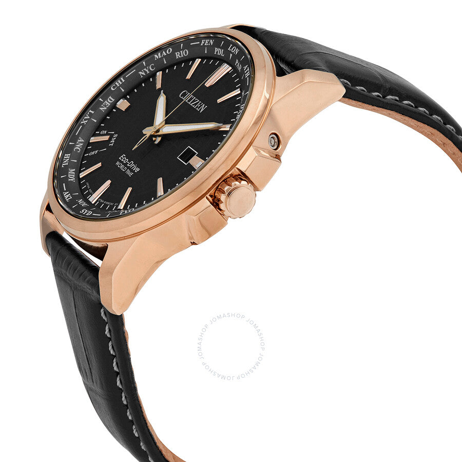 Citizen Brycen World Time Black Dial Men's Watch BX1003-08E - Dawson Watches #2