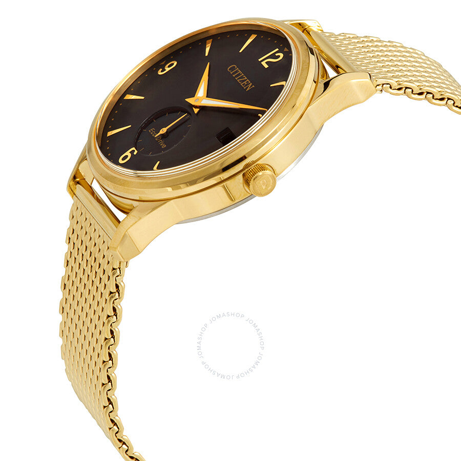 Citizen BTW Black Dial Yellow Gold-tone Men's Watch BV1112-56E - Dawson Watches #2