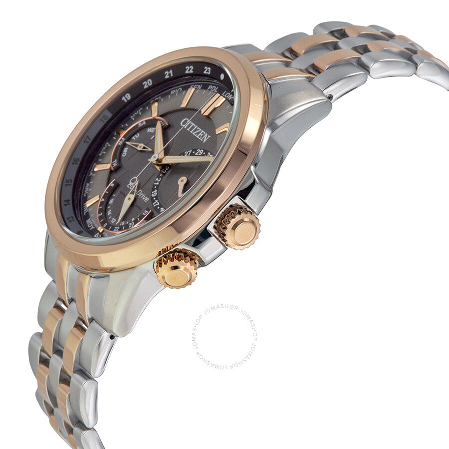 Citizen Calendrier Eco-Drive Dark Grey Dial Men's Watch BU2026-57H - Dawson Watches #2