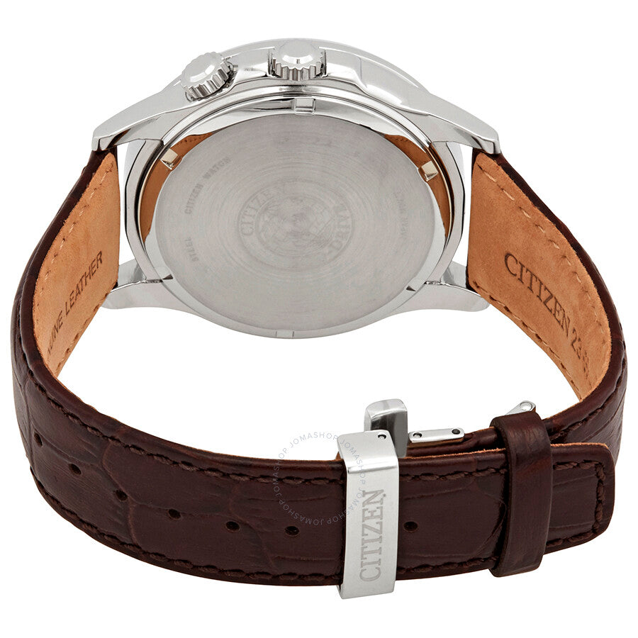 Citizen Calendrier World Time Eco-Drive Brown Dial Men's Watch BU2020-29X - Dawson Watches #3
