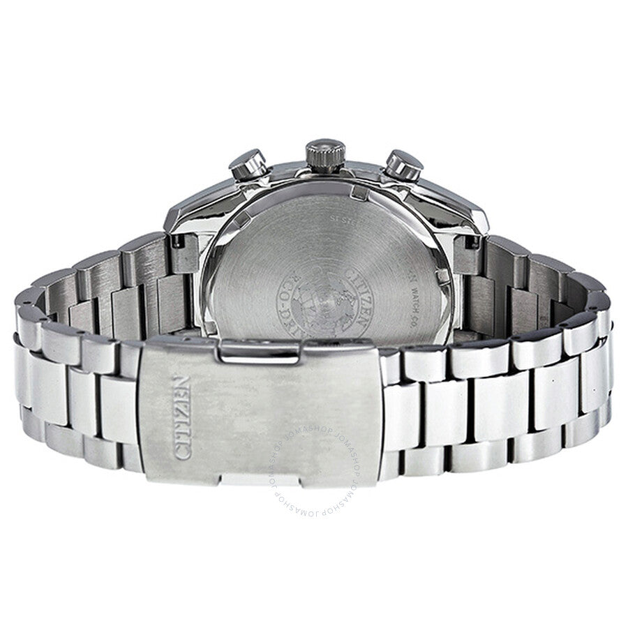 Citizen Calibre 8700 Eco-Drive GMT Black Dial Stainless Steel Men's Watch BL8120-52E - Dawson Watches #3