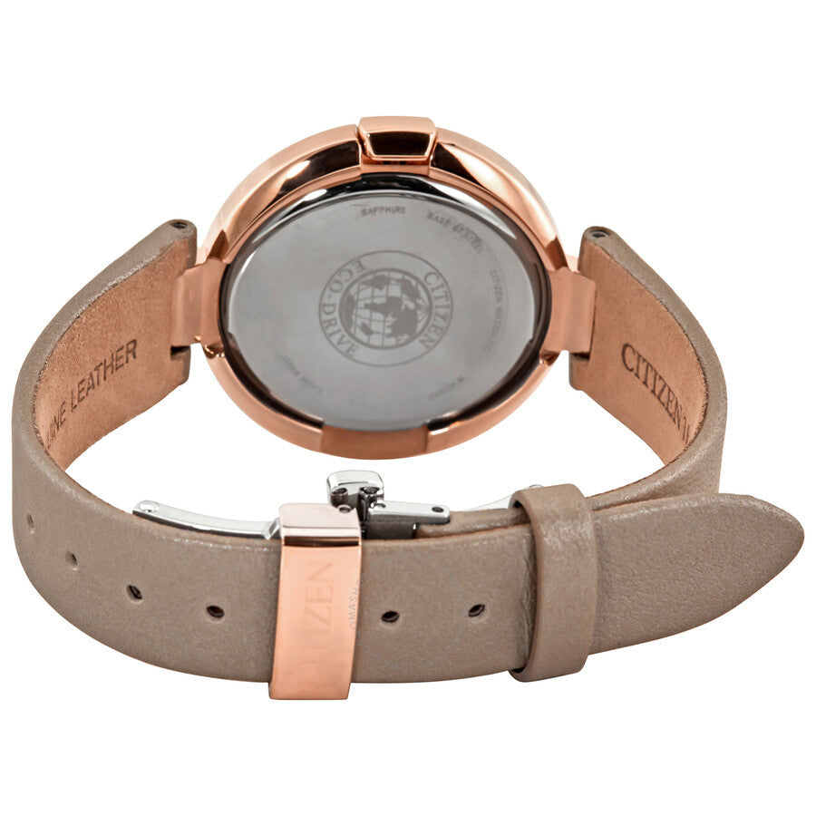 Citizen Capella Diamond Taupe Dial Ladies Watch EX1513-00Y - Dawson Watches #3