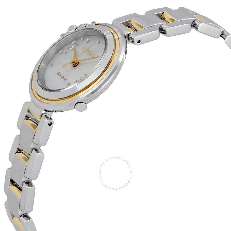 Citizen Carina Mother of Pearl Dial Ladies Watch EM0464-59D - Dawson Watches #2