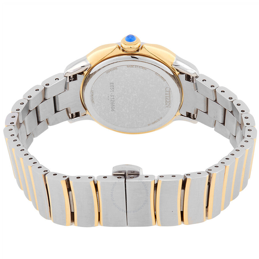 Citizen Ceci Diamond Black Dial Two-Tone Ladies Watch EM0954-50E - Dawson Watches #3