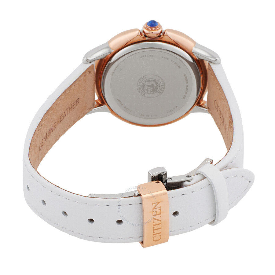 Citizen Ceci Eco-Drive Diamond Mother of Pearl Dial Ladies Watch EM0796-08Y - Dawson Watches #3