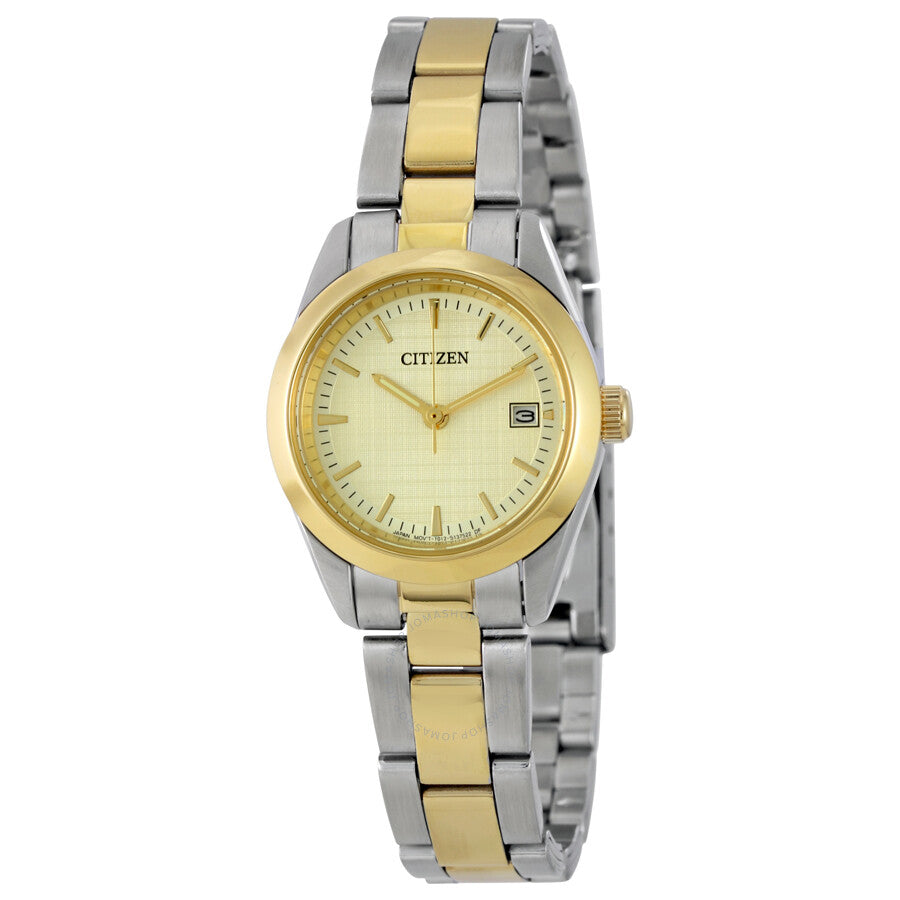 Citizen Champagne Dial Two-tone Ladies Watch EU1814-53Q - Dawson Watches