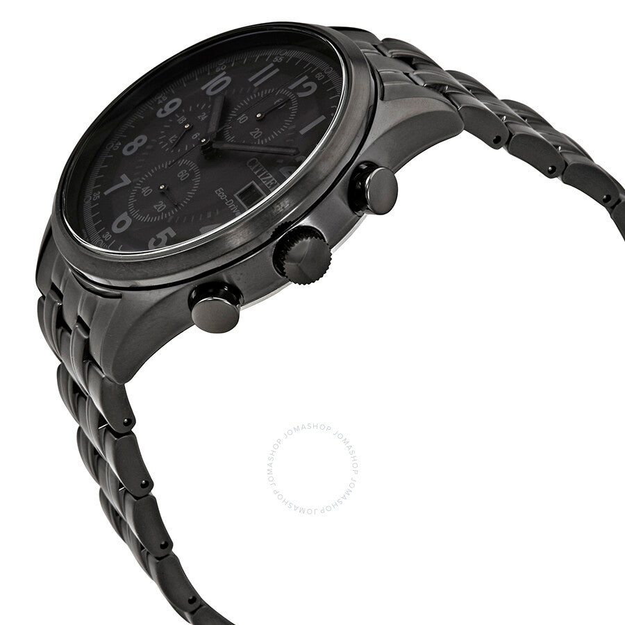 Citizen Chandler Chronograph Black Dial Men's Watch CA0625-55E - Dawson Watches #2