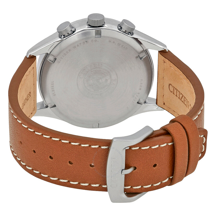 Citizen Chandler Chronograph Eco-Drive Blue Dial Men's Watch CA0621-05L - Dawson Watches #3