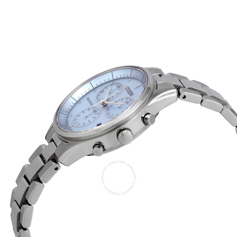 Citizen Chandler Chronograph Blue Dial Ladies Watch FB1440-57L - Dawson Watches #2
