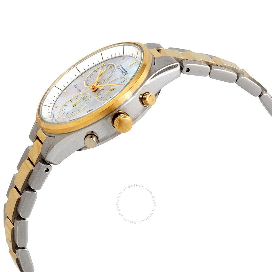 Citizen Chandler Chronograph Mother of Pearl Ladies Watch FB1444-56D - Dawson Watches #2