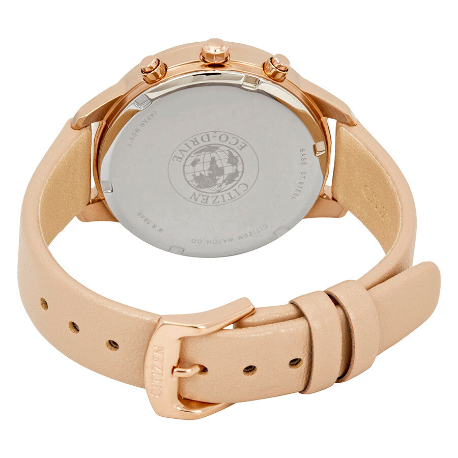 Citizen Chandler Chronograph White Dial Ladies Watch FB2003-05A - Dawson Watches #3