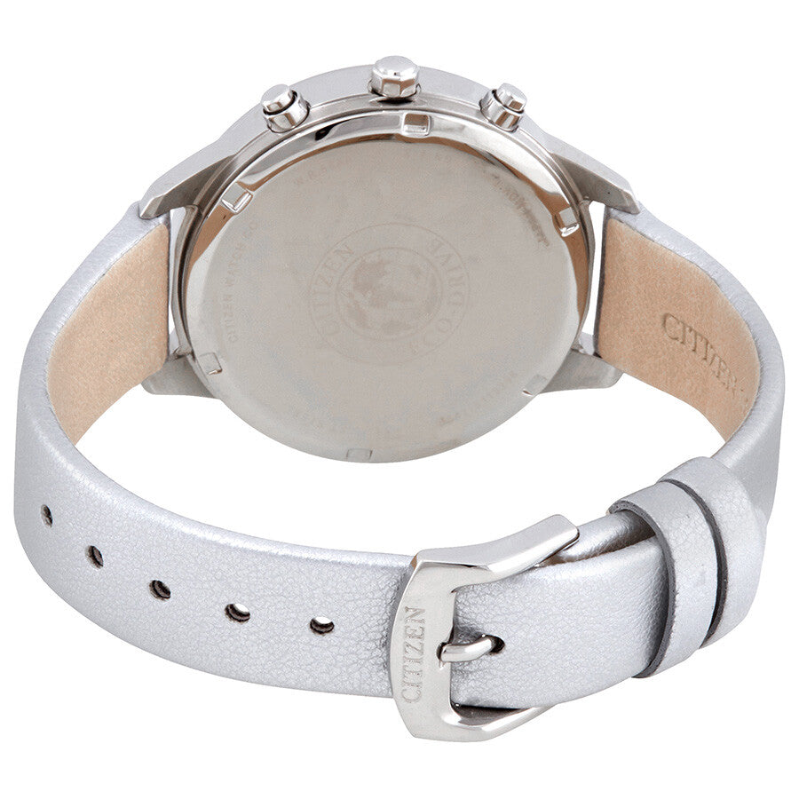 Citizen Chandler Chronograph White Mother of Pearl Dial Ladies Watch FB2000-03D - Dawson Watches #3