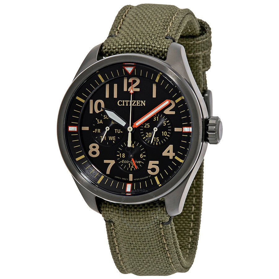 Citizen Chandler Multifunction Black Dial Men's Watch BU2055-16E - Dawson Watches