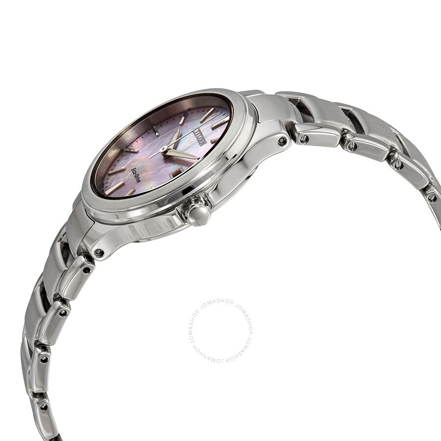 Citizen Chandler Eco-Drive Pink Mother of Pearl Dial Ladies Watch EW2520-56Y - Dawson Watches #2