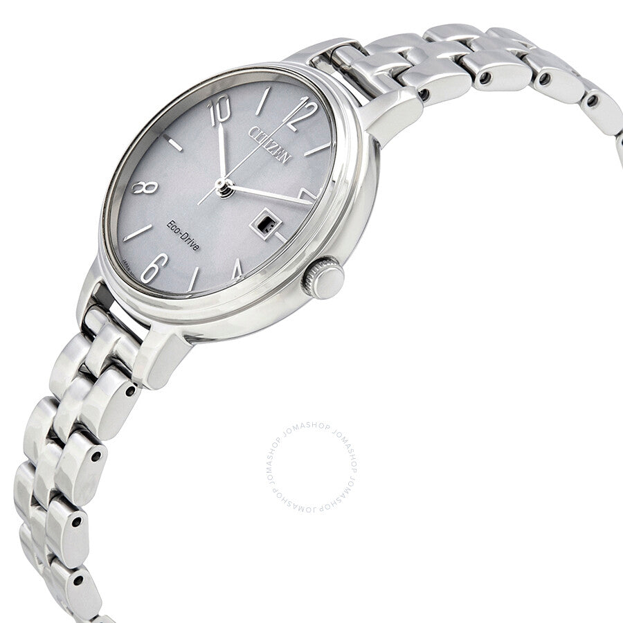 Citizen Chandler Eco-Drive Silver Dial Ladies Watch EW2440-53A - Dawson Watches #2