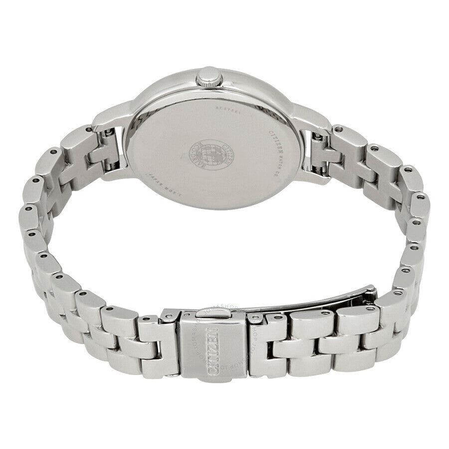 Citizen Chandler Eco-Drive Silver Dial Ladies Watch EW2440-53A - Dawson Watches #3