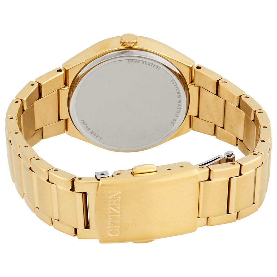 Citizen Chandler Silver Dial Yellow Gold-tone Ladies Watch FE6022-85A - Dawson Watches #3