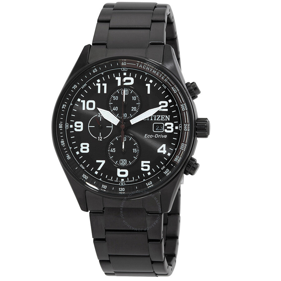 Citizen Chronograph Black Dial Men's Watch CA0775-79E - Dawson Watches
