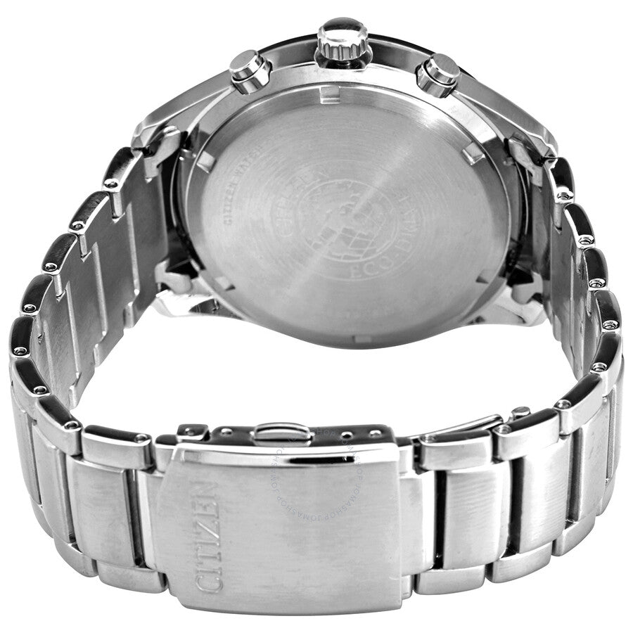 Citizen Chronograph Black Dial Stainless Steel Men's Watch CA4454-89E - Dawson Watches #3