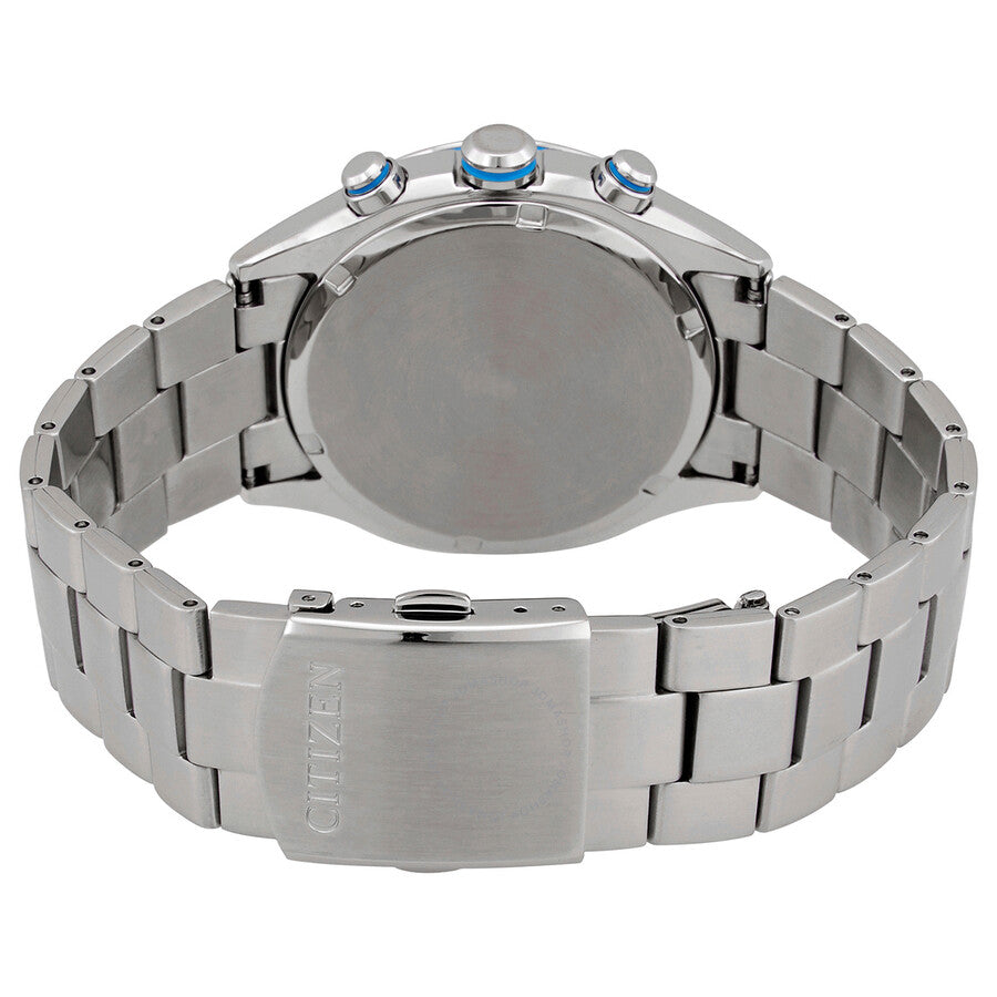 Citizen Chronograph Blue Dial Stainless Steel Men's Watch CA0430-54M - Dawson Watches #3